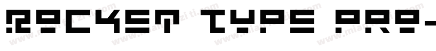 Rocket Type Pro字体转换